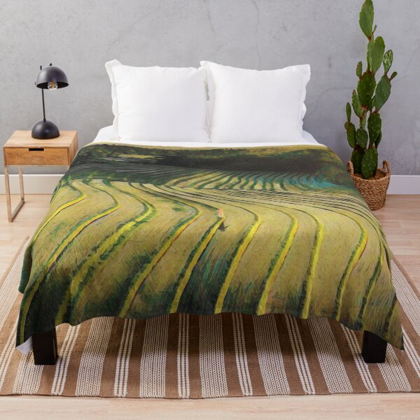 Item preview, Rice fields designed and sold by AnnaAndVibes.