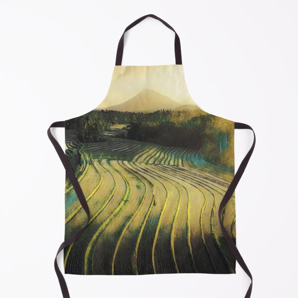 Item preview, Rice fields designed and sold by AnnaAndVibes.