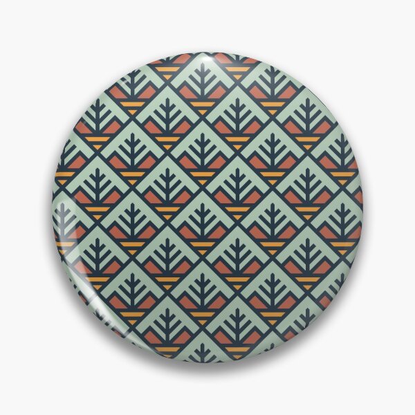 Item preview, Twin Orange Mountain Pine designed and sold by bunnyboiler.