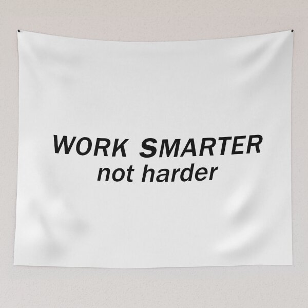Item preview, Work smarter not harder designed and sold by ClothingJerown.