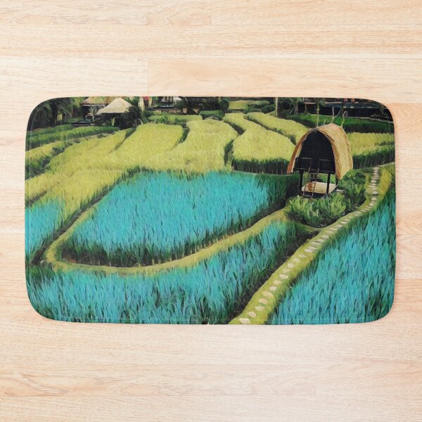 Item preview, Rice fields designed and sold by AnnaAndVibes.