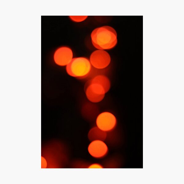 Item preview, Orange Light Bokeh Effect designed and sold by Jangel Nolasco Garcia.