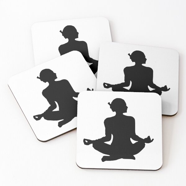 Item preview, Paisley Meditating Goddess Yoga designed and sold by salman4747.