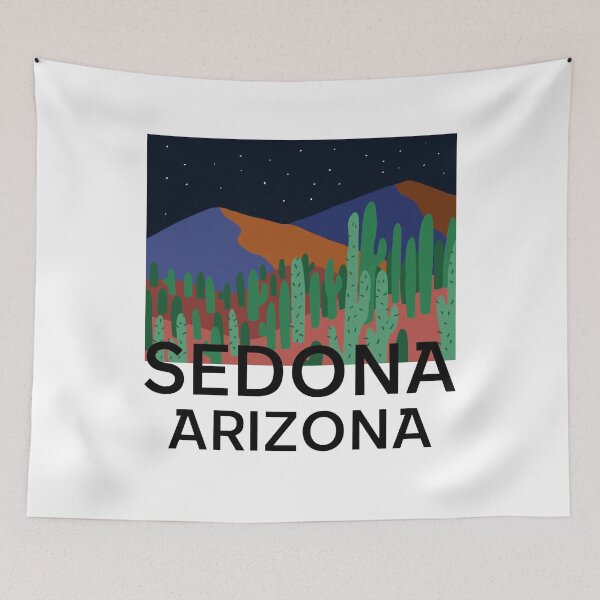 Item preview, Sedona Arizona Night Cactus Field Collection designed and sold by VHIndy-Tees.