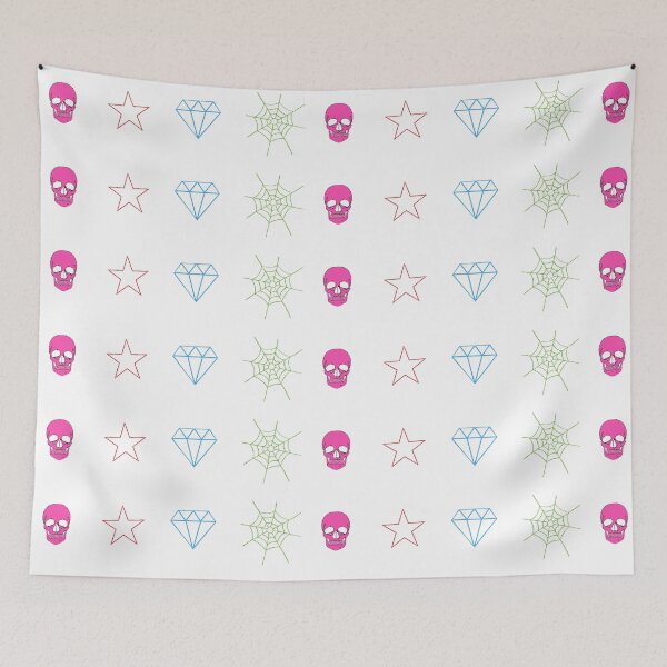 Item preview, Skull Star Diamond Web designed and sold by RecordRabbit.