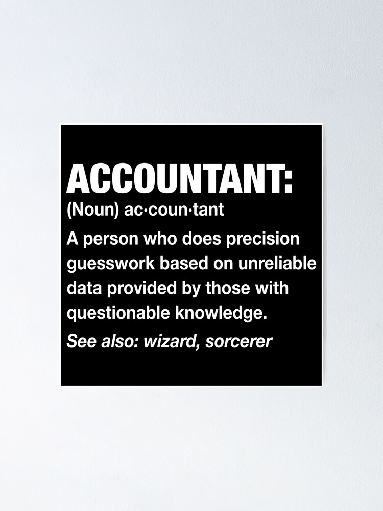 Accountant Definition - funny accounting jokes