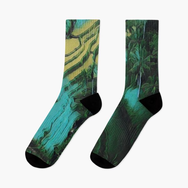 Item preview, Rice fields designed and sold by AnnaAndVibes.