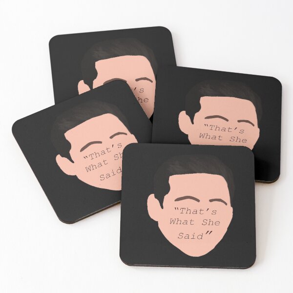 Item preview, “That’s what she said” - Michael Scott silhouette  designed and sold by Fynno.