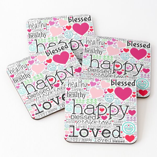 Item preview, Happy and Loved in Sweet Colors designed and sold by frankie5368.
