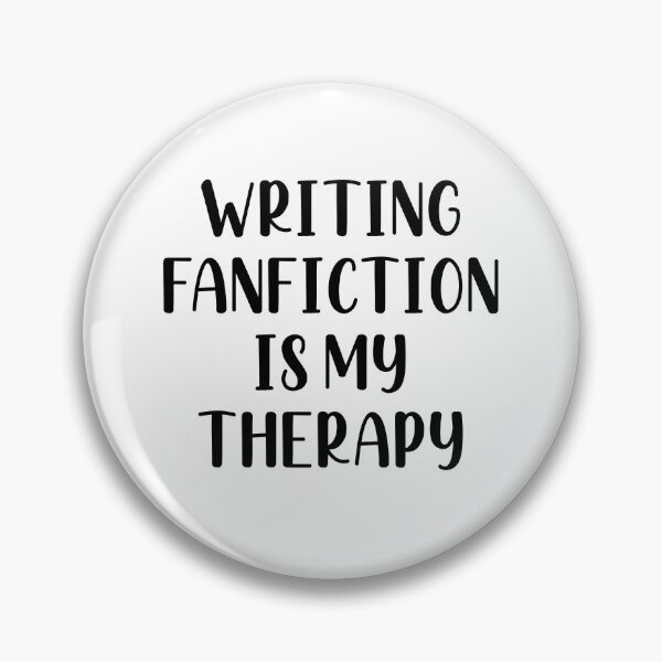 Item preview, Funny Fanfiction Gift Writing Fanfiction Is My Therapy designed and sold by kmcollectible.