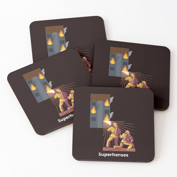 Item preview, Superheroes - Firefighters designed and sold by Sonofwilliam.