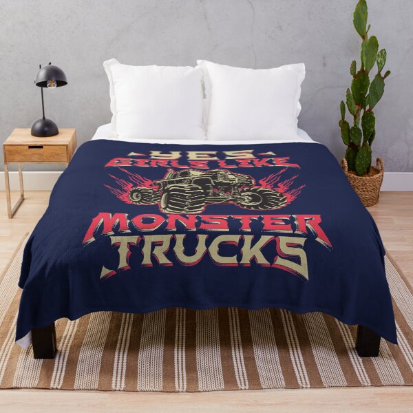Artikelvorschau, Ja, Mädchen mögen Monster Trucks. Coole Monster Truck-Liebhaberinnen entworfen und verkauft von jaygo.