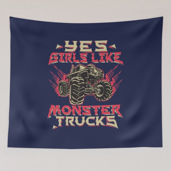 Item preview, Yes Girls Like Monster Trucks Cool Monster Truck Lover Women designed and sold by jaygo.