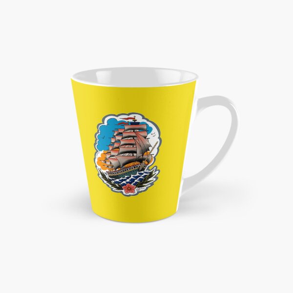 Item preview, Vintage Sailing Ship Tattoo 010421 - KerLZ designed and sold by KerlZ.