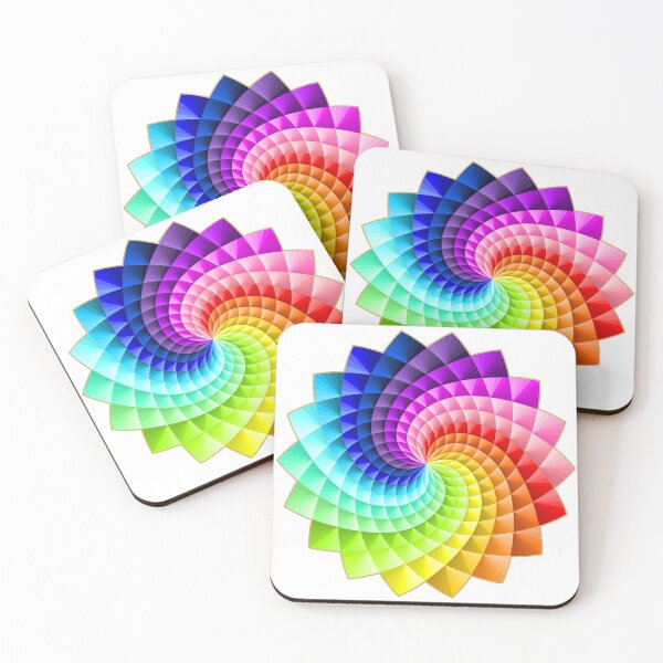 Item preview, Colorful Vortex Mandala with 3D Effect designed and sold by MandalaSoul.