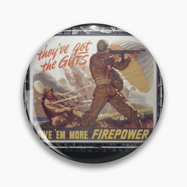 Item preview, United States Army, Poster, Give Em More Firepower designed and sold by ronnieyoung.