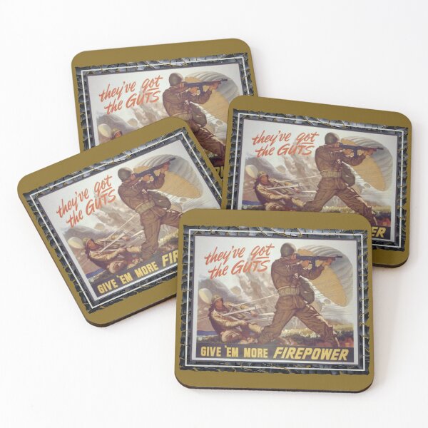 Item preview, United States Army, Poster, Give Em More Firepower designed and sold by ronnieyoung.