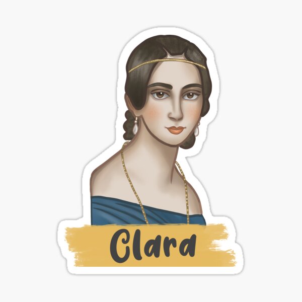 Vista previa del artículo con la obra «Clara Schumann», diseñado y vendido por KatiaMart.