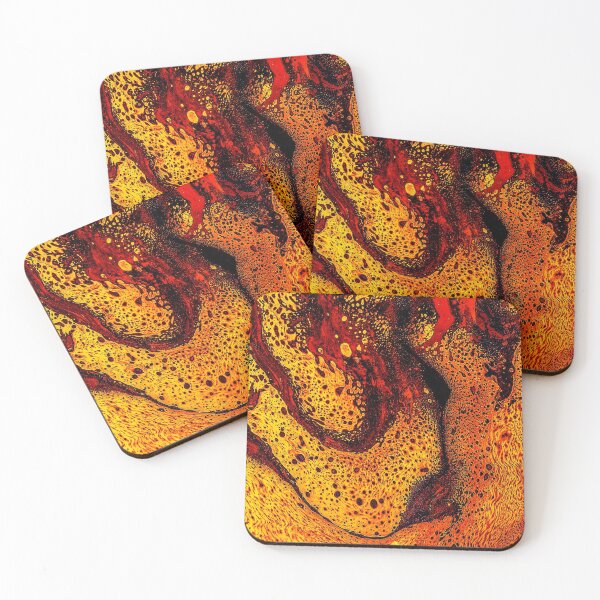 Item preview, Hydro Dipped Lava Fire 4 of 4 designed and sold by ArtRoomOregon.