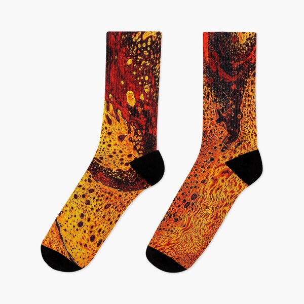 Item preview, Hydro Dipped Lava Fire 4 of 4 designed and sold by ArtRoomOregon.
