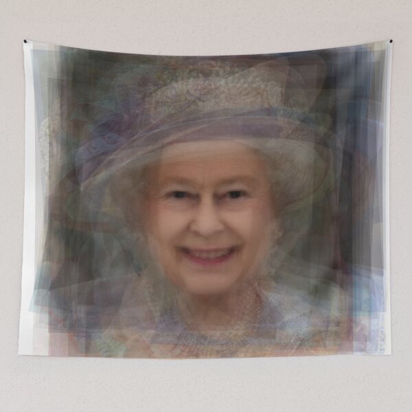 Item preview, Queen Elizabeth II Portrait designed and sold by Steven Socha.