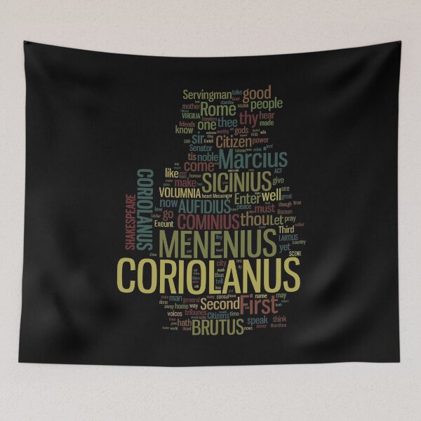 Item preview, Shakespeare's Coriolanus Wordplay designed and sold by Styled Vintage.