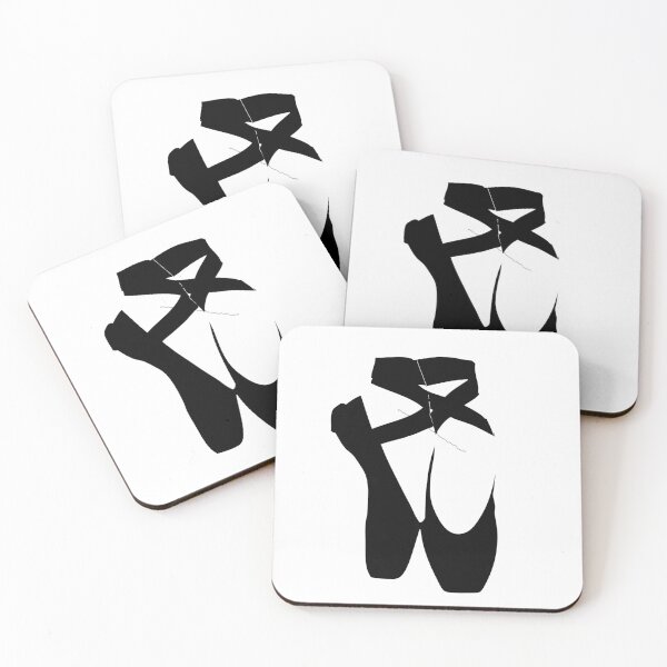 Item preview, Ballet Toe Shoes Black Dance designed and sold by AlteredAtelier.