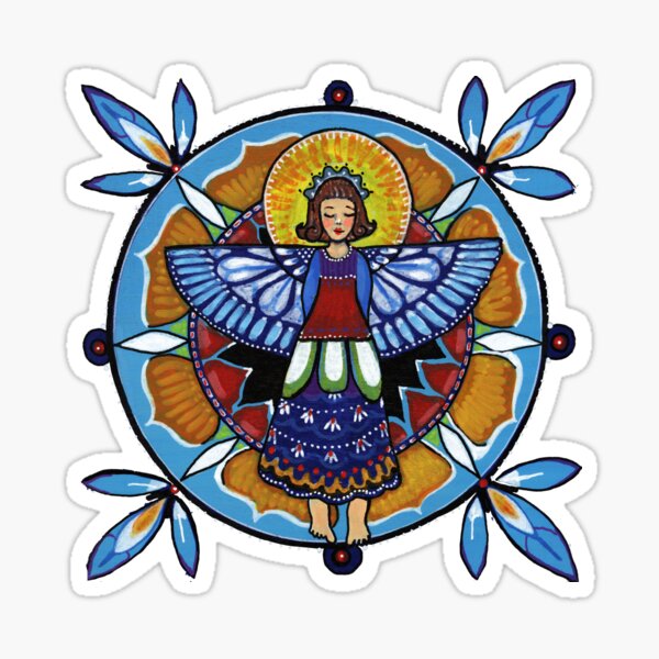 Humble Angel Sticker