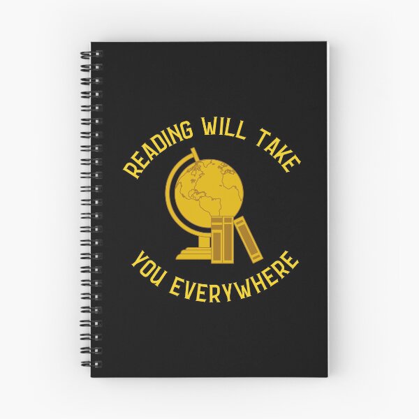 Item preview, Reading Will Take You Everywhere (Gold and Brown) Back to School designed and sold by charqui.