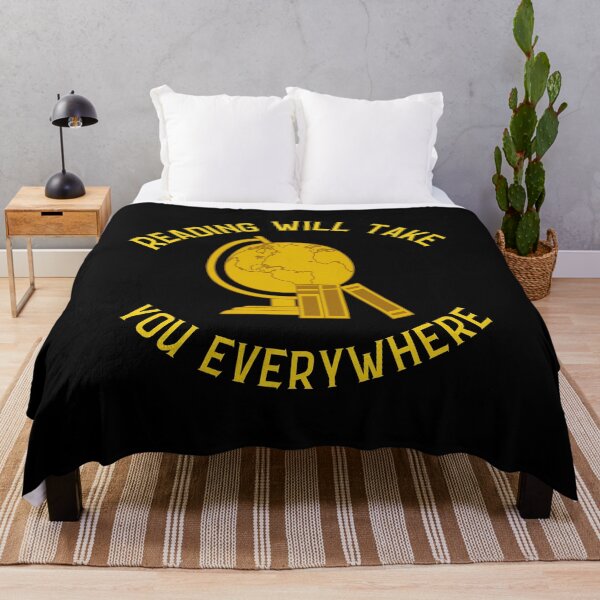 Item preview, Reading Will Take You Everywhere (Gold and Brown) Back to School designed and sold by charqui.
