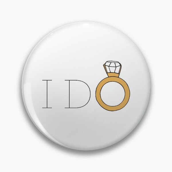 Item preview, I Do Wedding Ring Sticker designed and sold by murialbezanson.