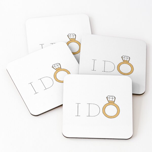 Item preview, I Do Wedding Ring Sticker designed and sold by murialbezanson.