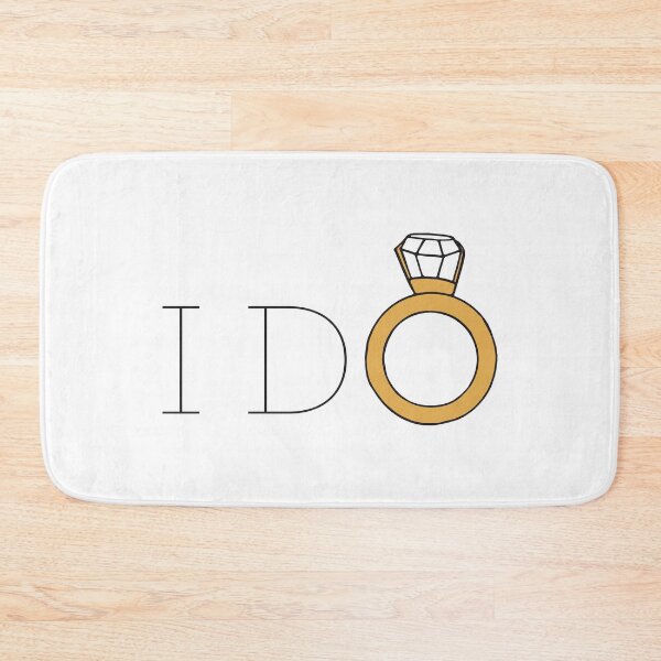 Item preview, I Do Wedding Ring Sticker designed and sold by murialbezanson.