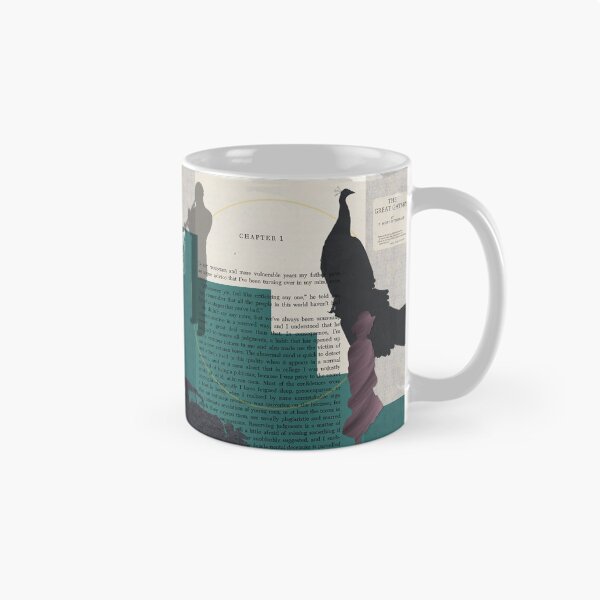 Item preview, The Great Gatsby Collage: F Scott Fitzgerald designed and sold by MarbleCloud.