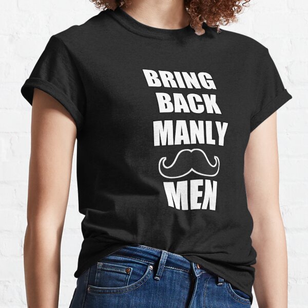 Bring Back Manly Men Water Bottle – Cool Gym Shit