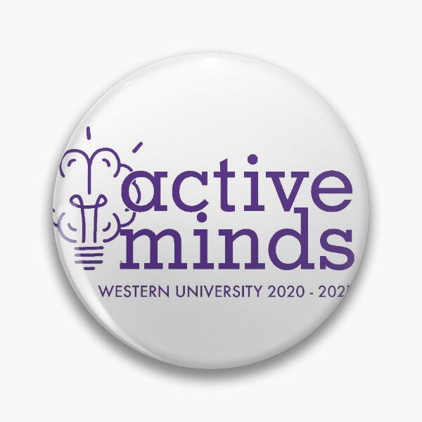 Item preview, Active Minds Western 2020-2021 (White) designed and sold by ActiveMindsUWO.