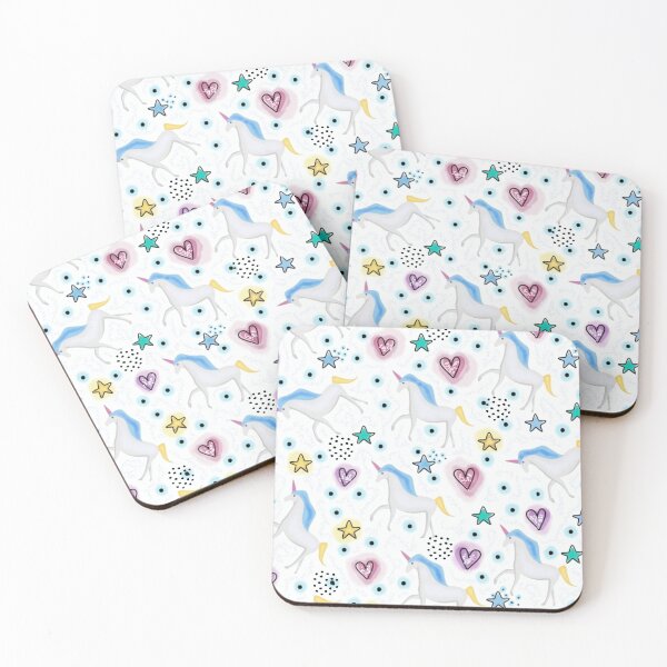 Item preview, Unicorn Illustration Pattern  designed and sold by MarcSabuncu.