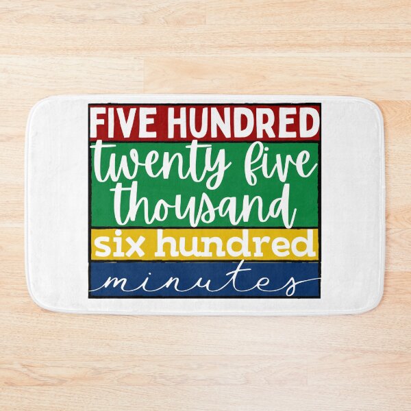Item preview, 525600 Minutes - Rent Musical Quote designed and sold by Downstage Designs.
