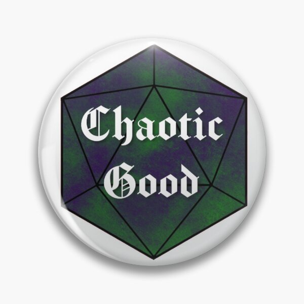 Item preview, Chaotic Good Alignment d20 designed and sold by BriannaZumbro.