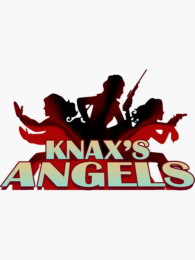 Thumbnail 3 of 3, Sticker, Knax's Angels designed and sold by Cactusknax.