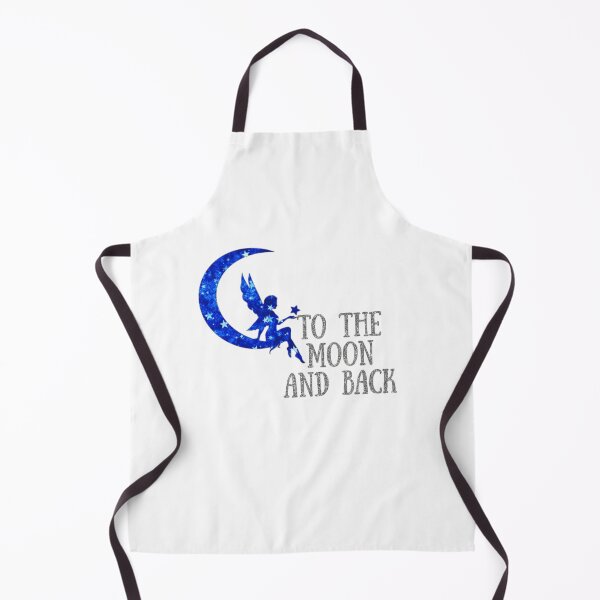 Item preview, To the Moon and Back-blue sparkle designed and sold by designbyjodyb.