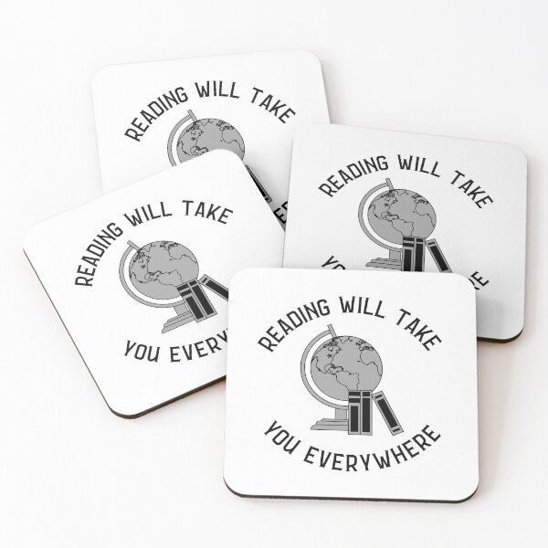 Item preview, Reading Will Take You Everywhere (Black and Gray) Back to School designed and sold by charqui.