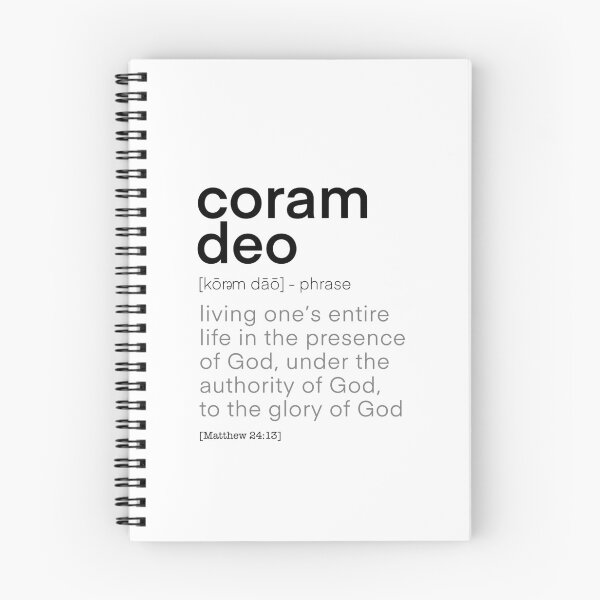 Item preview, Coram  Deo designed and sold by MereFaith.