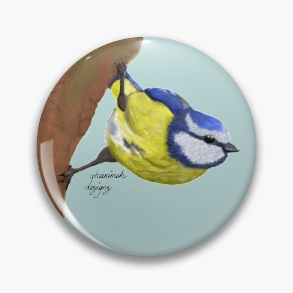 Item preview, British Blue Tit designed and sold by NimisNest.