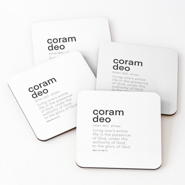 Item preview, Coram  Deo designed and sold by MereFaith.