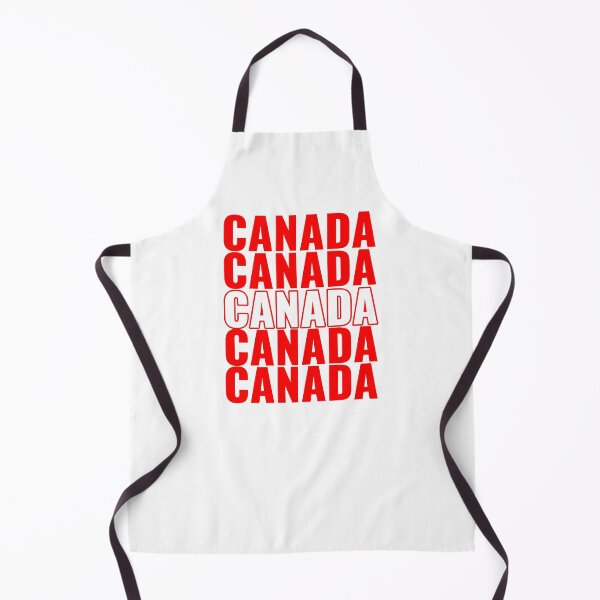Item preview, Canada Repeated Text White Red Outline designed and sold by JEL-Designs.