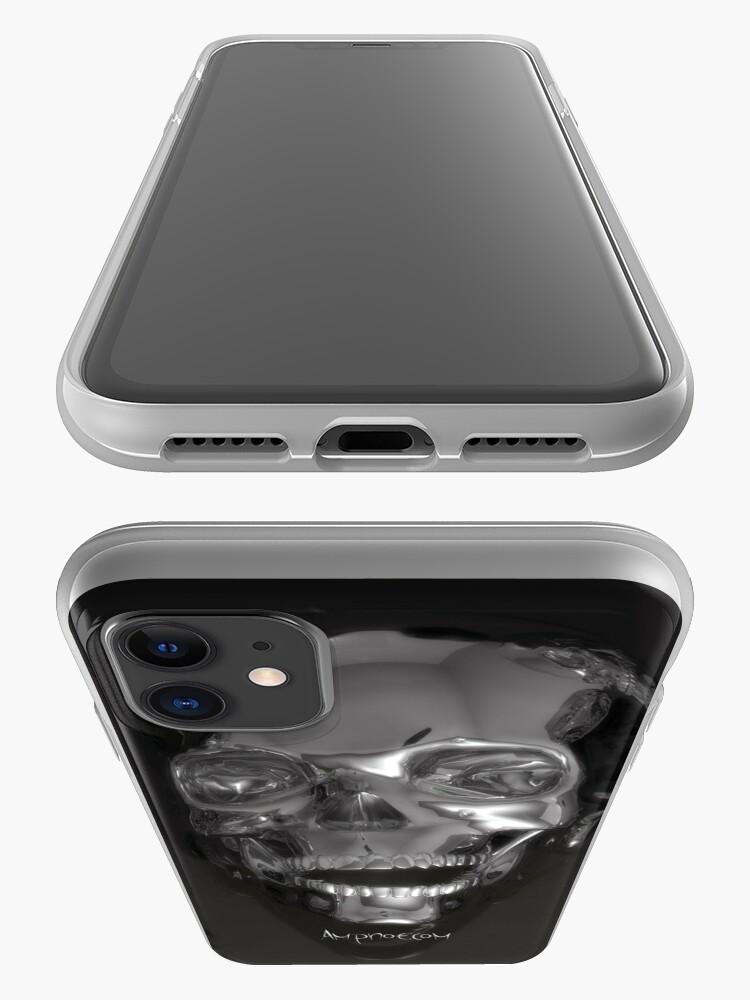 Alternate view of Metal Skulls iPhone Case