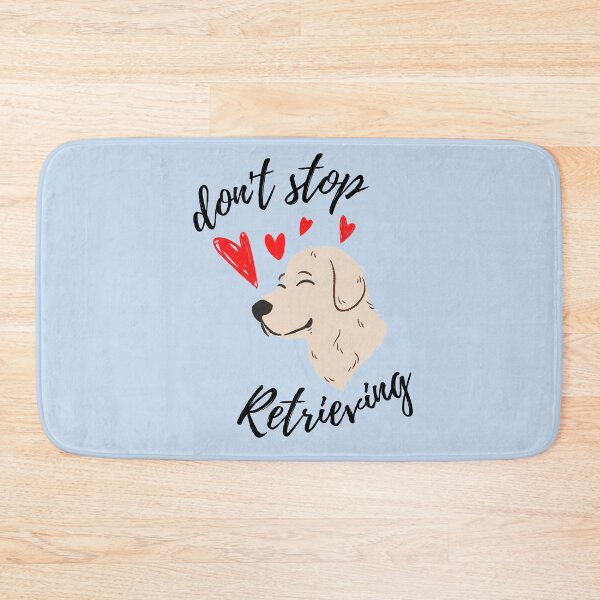 Item preview, Don't stop retrieving - Golden retriever typography designed and sold by raosnop.