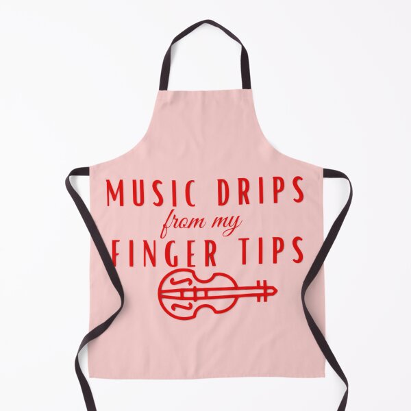 Item preview, Music Drips From My Fingertips Violin Musician  designed and sold by hempress.
