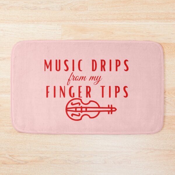 Item preview, Music Drips From My Fingertips Violin Musician  designed and sold by hempress.
